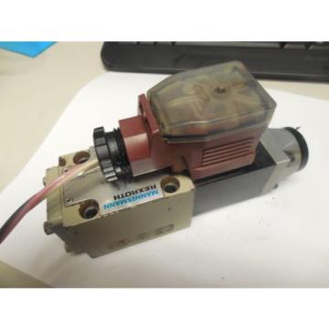 REXROTH SOLENOID VALVE 3WE6A51/AW110N 9Z55L w/ WU35-4-A 304