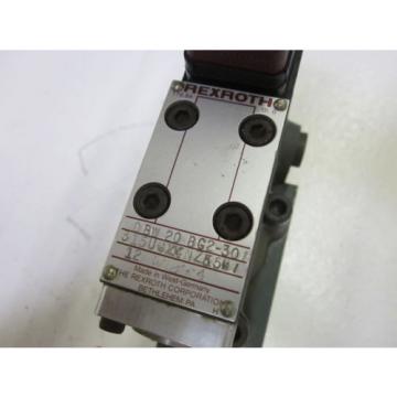 REXROTH DBW 20 BG2-301 315UGXXNZ55L1 VALVE  USED