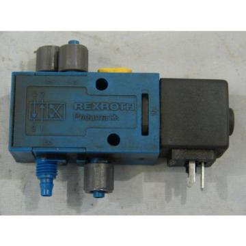 REXROTH/MECMAN 840 PNEUMATIC VALVE 110V 20MA XLNT