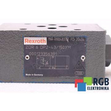 ZDR6DP2-43/150YM R900483787 PRESURE REDUCTING VALVE REXROTH ID16592