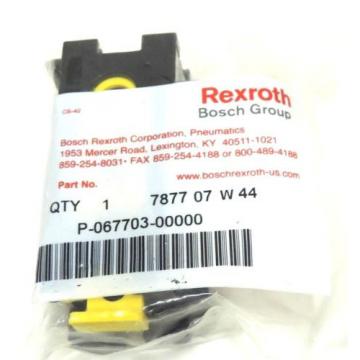 Origin BOSCH REXROTH P-067703-00000 VALVE BODY MANIFOLD 7877 07 W 44