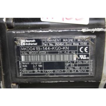 Rexroth Indramat MKD041B-144-KG0-KN Servomotore GTP095-M01-B03