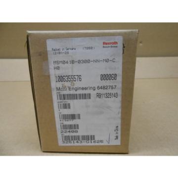 1 NIB BOSCH REXROTH MSM041B-0300-NN-M0-CH0 SERVO MOTOR 075KW 4 AMP 4A 120VAC