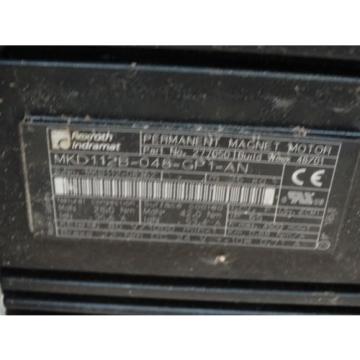 Rexroth Indramat MKD112B-048-GP1-AN Permanent Magnet Servo Motor