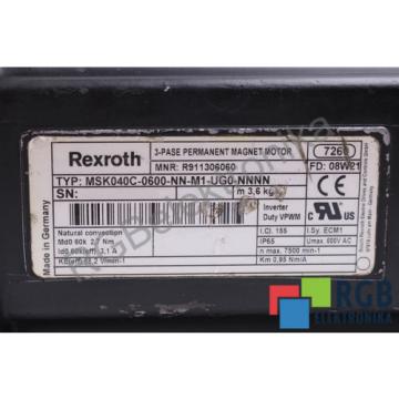 MSK040C-0600-NN-M1-UG0-NNNN ROTOR FOR MOTOR REXROTH ID15050