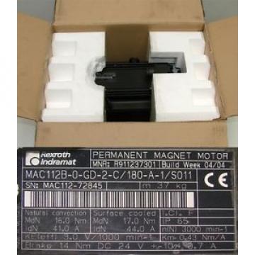 Rexroth MAC112B-0-BD-2/180-1-1/SO11 Permanent Magnet Motor -unused-