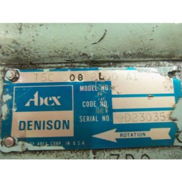 DENISON T5C-008-2L00-A1 MOTOR USED