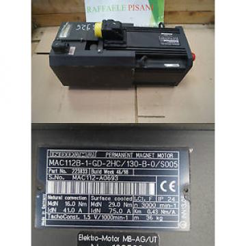 REXROTH INDRAMAT MAC112B-1-GD-2HC/130-B-0/S005