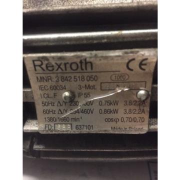 Bosch Conveyor Drive 3 842 519 005 With Rexroth Motor 86KW 3 842 518 050