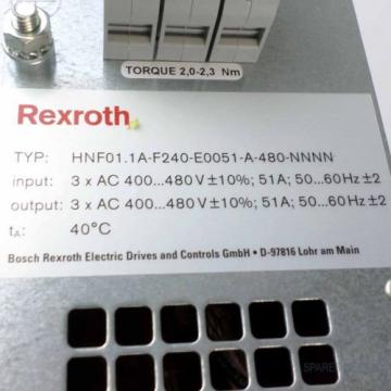 Rexroth Netzfilter HNF011A-F240-E0051-A480-NNNN GEB