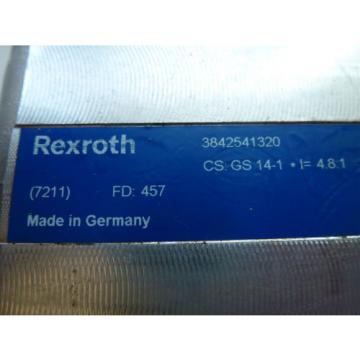 REXROTH 3842541320 ANGLE GEAR CS: GS 14-1  I = 4,8: 1 Ø 11MM or 6kant 17mm