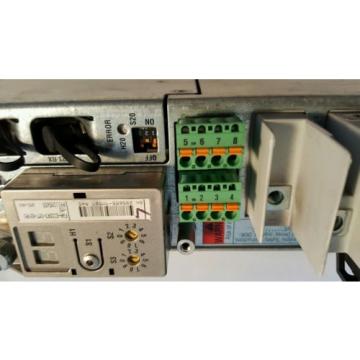 REXROTH INDRAMAT DKC023-040-7-FW SERVO DRIVE W/ FIRMWARE R911279427 USED