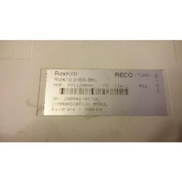 REXROTH INDRAMAT RMK122-IBS-BKL MODULE -- 0% VAT INVOICE --