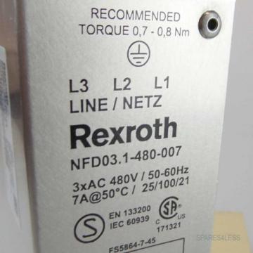 Rexroth INDRAMAT Netzfilter NFD031-480-007 R911286917 OVP