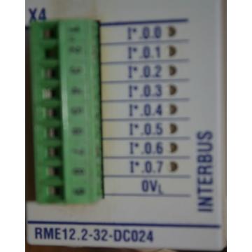 Indramat RECO Interbus 24VDC Input Module RME122-32-DC024