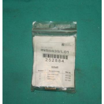 Bosch, 252884, Rexroth Indramat INS0439/L01 15 pin Plug Connector DB15 Origin