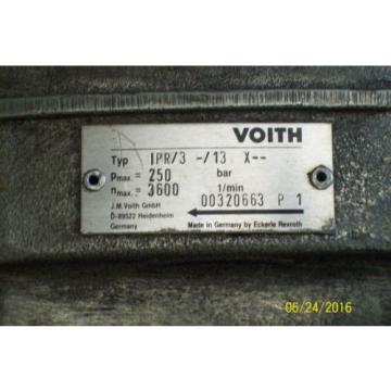 VOITH HYDRAULIC PUMP IPR/3-/13, 00320663