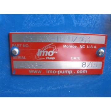 New IMO Colfax 3E 3 tripple screw pump hydraulic size 162D C3EBCX-162D/363