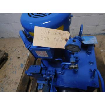 Parker PVP16 5HP  Hydraulic Power Unit 5GPM