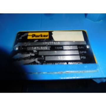 Parker PVP23 3HP 7GPM Hydraulic Power Unit