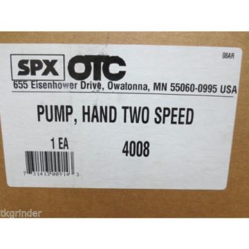 SPX 4008 Two-Stage Hydraulic Hand Pump