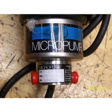 *NEW* MICROPUMP P/N 81114 022 MODEL 85-000 , P/N 81406 083 MODEL 000-415