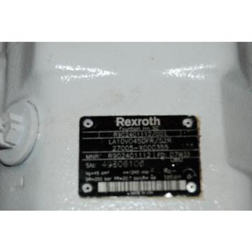 REXROTH AXIAL PISTON pumps LA10V045DFR/52R 3600 PSI REXROTH  R902401112/001 Origin