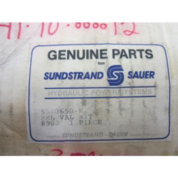 SUNDSTRAND SAUER 9510650-E REL VAL KIT 9510650E