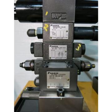 Hydraulic Power Supply With Control Valves Sharp