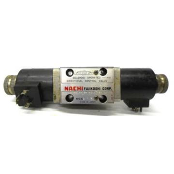 NACHI FUJIKOSHI SOLENOID OPERATED CONTROL HYDRAULIC VALVE SA-G01-C9-R-E1-8683A