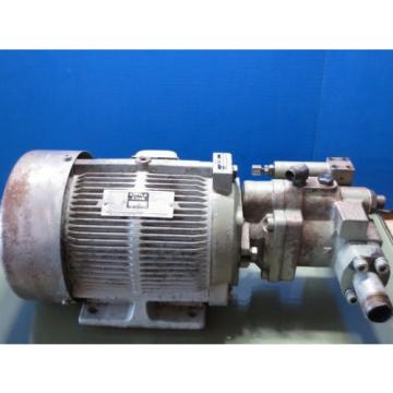 MEIDENSHA NACHI HYDRAULIC OIL PUMP MOTOR LTF70-NR PVS-1B-16N1-10 UPV-1A-16N1-2