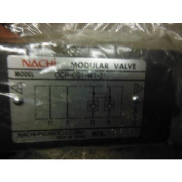 NACHI MODULAR VALVE OCP-G01-W1-21 ~ origin no box