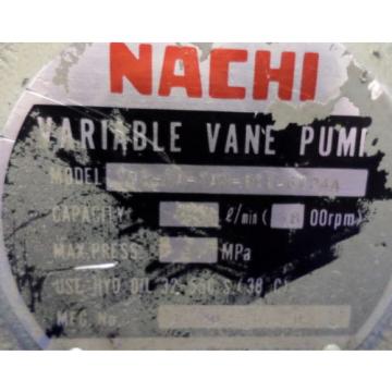 NACHI VARIABLE VANE PUMP, VDR-1A-1A3-Q11-6124A