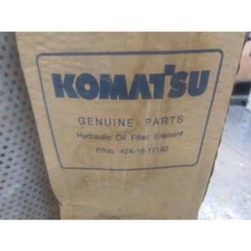 NEW GENUINE KOMATSU hydraulic filter part # 424-16-11140