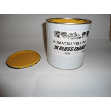 Komatsu Machinery Yellow Gloss paint 1 Litre