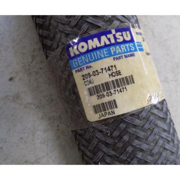 NOS KOMATSU GENUINE  COOLANT HOSE 209-03-71471  S352