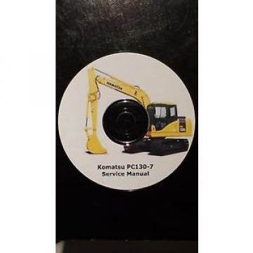 KOMATSU PC130-7 EXCAVATOR SERVICE MANUAL ON CD *FREE POSTAGE*