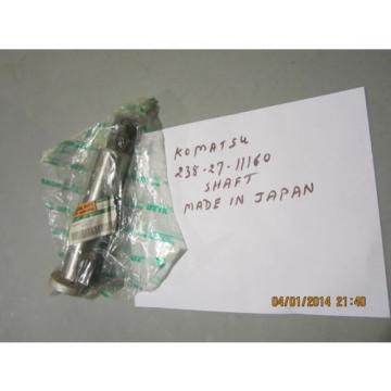 Komatsu 238-27-11160 Shaft Genuine