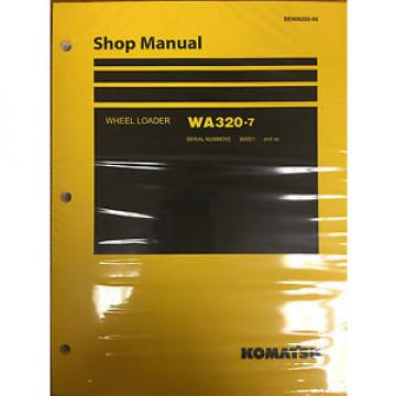 Komatsu WA320-7 Wheel Loader Shop Service Repair Manual