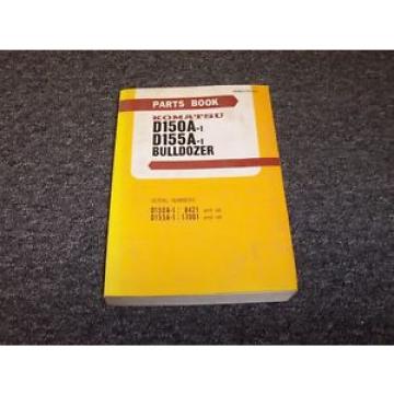 Komatsu D150A-1 D155A-1 Bulldozer Dozer Crawler Original Parts Catalog Manual