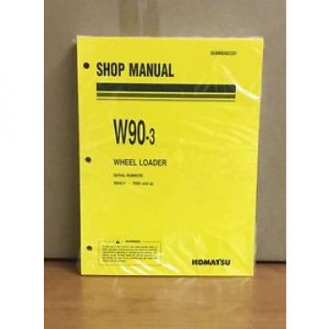 KOMATSU  W90-3 WHEEL LOADER  SHOP MANUAL 70001-UP