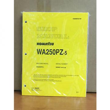 Komatsu WA250PZ-5 Wheel Loader Shop Service Repair Manual