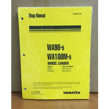 Komatsu WA90-5, WA100M-5 Wheel Loader Shop Service Repair Manual