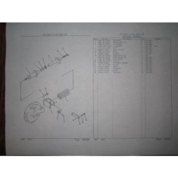 Komatsu PC12UU-1 mini excavator parts Manual