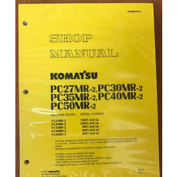 Komatsu Service PC27MR-2, PC30MR-2, PC35MR-2 Manual