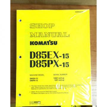 Komatsu D85EX-15, D85PX-15 Service Repair Printed Manual