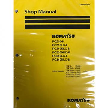 Komatsu PC210-8 PC210LC-8 PC210NLC-8 PC230NHD-8 PC240LC-8 PC240NLC-8 Service Rep