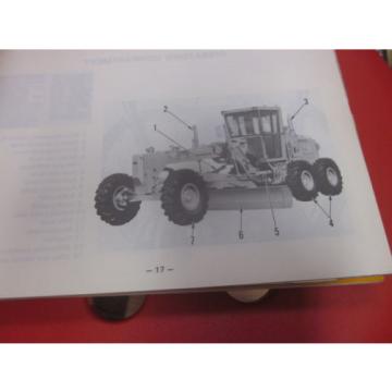 Komatsu GD705A-4 Motor Grader Operation &amp; Maintenance Manual