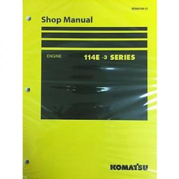 Komatsu 114E-3 Series Engine Factory Shop Service Repair Manual