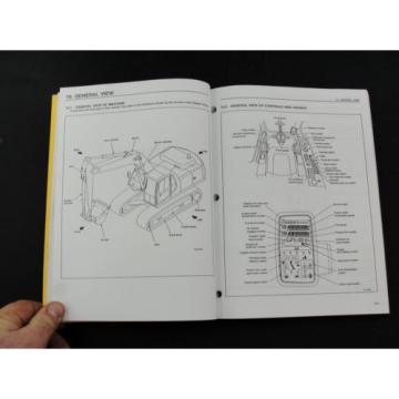 Komatsu excavator operators owner users manual PC300LC-6 PC300HD-6 CEAM3006C1